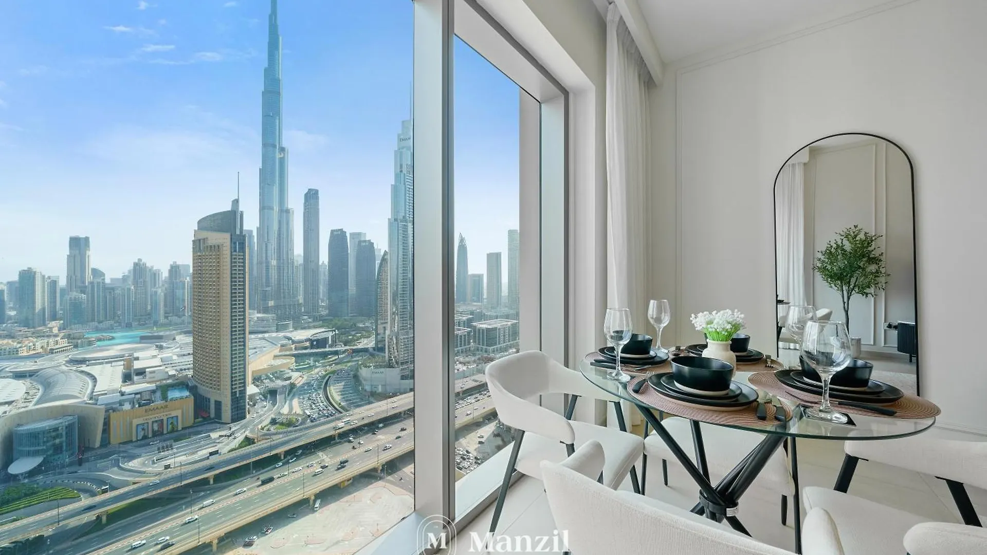 شقة Manzil - 2Br In Downtown Views With Direct Access To Dubai Mall