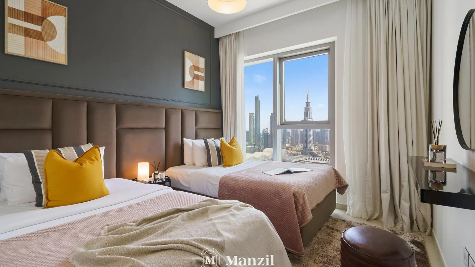 شقة Manzil - 2Br In Downtown Views With Direct Access To Dubai Mall الإمارات العربية المتحدة